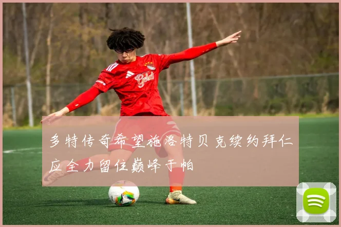多特传奇希望施洛特贝克续约拜仁应全力留住巅峰于帕