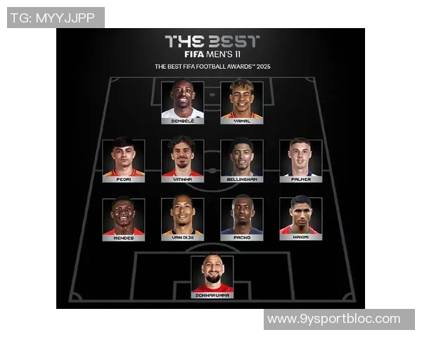 登贝莱得票遥遥领先亚马尔姆紧随其后萨拉赫位列第六